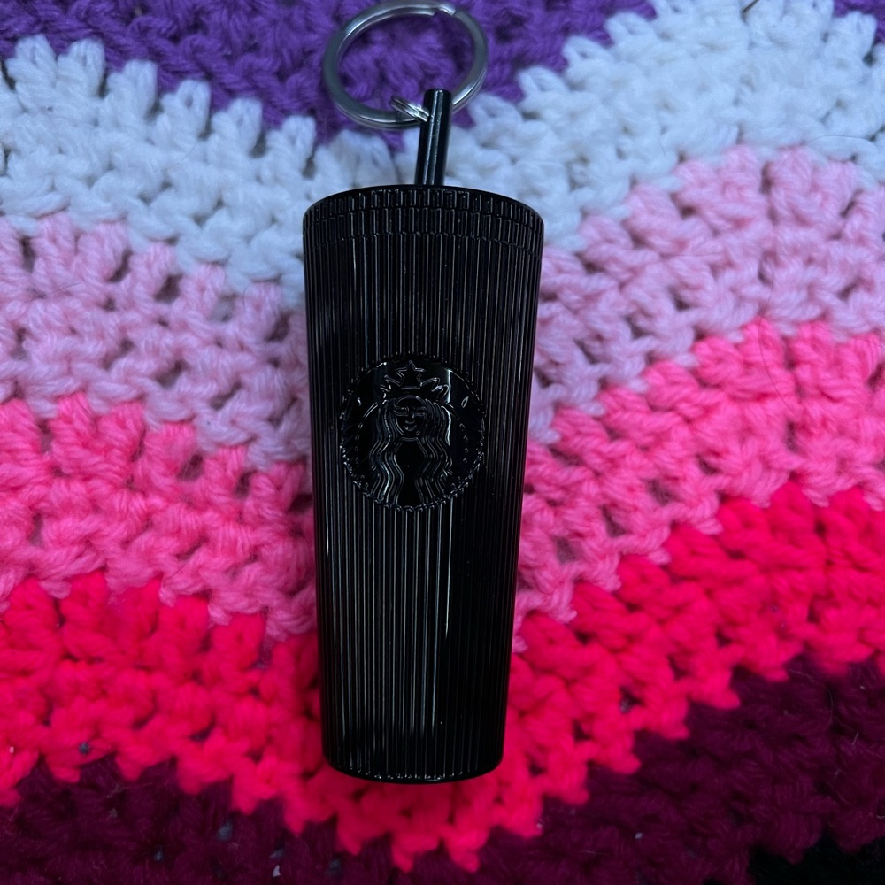 Starbucks Black Keychain Tumbler